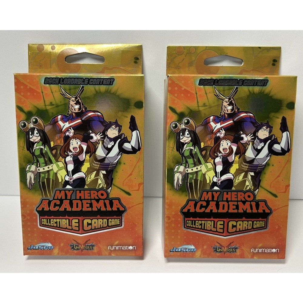 My Hero Academia Cards Wave 1 DLC DECK LOADABLE CONTENT 48 Foils
